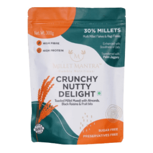 Millet mantra-crunchy nutty delight